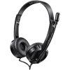 Rapoo H120 Wired Headset with ANC, Adjustable Rotation, 40mm Driver (3.5mm, Black) 4 18008 3