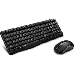 Alternative view of Rapoo X1800S Wireless Multimedia Keyboard & Optical Mouse Combo (Arabic/English)
