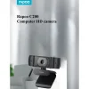 Rapoo C200 720P HD USB Computer Camera with Built-in Microphone (Black) 7 19880 3