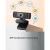 Rapoo C200 720P HD USB Computer Camera with Built-in Microphone (Black) 10 19880 4