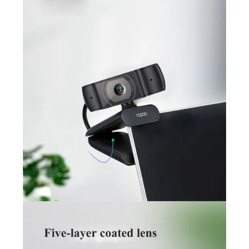 Rapoo C200 720P HD USB Computer Camera with Built-in Microphone (Black) 6 Rapoo C200 720P HD USB Computer Camera with Built-in Microphone (Black) - Image 6