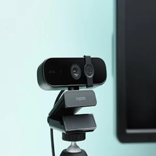 Rapoo C280 2K HD Webcam with Built-in Microphone and Privacy Cover (Black) 5 Rapoo C280 2K HD Webcam with Built-in Microphone and Privacy Cover (Black) - Image 5