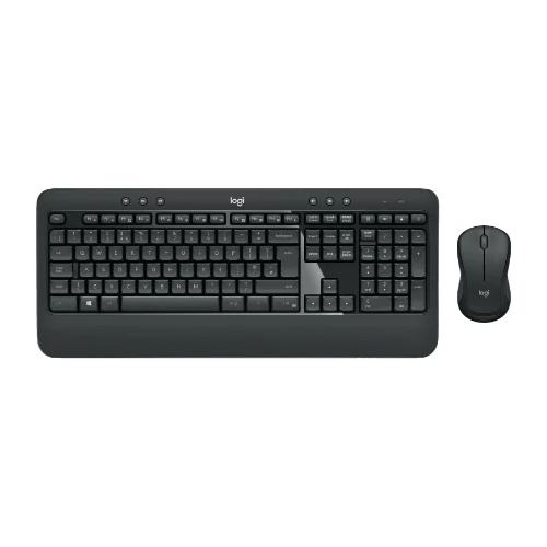 Logitech MK540 Advanced Wireless Keyboard and Mouse Combo (EN/AR, Palm Rest, Media Keys) 1 Logitech MK540 Advanced Wireless Keyboard and Mouse Combo (EN/AR, Palm Rest, Media Keys)