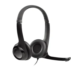 Logitech H390 Wired USB Headset with Noise-Canceling Microphone (Rose)