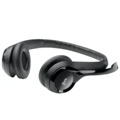 Alternative view of Logitech H390 Wired USB Headset with Noise-Canceling Microphone (Rose)
