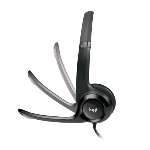 Logitech H390 Wired USB Headset with Noise-Canceling Microphone (Rose) 4 Logitech H390 Wired USB Headset with Noise-Canceling Microphone (Rose) - Image 4