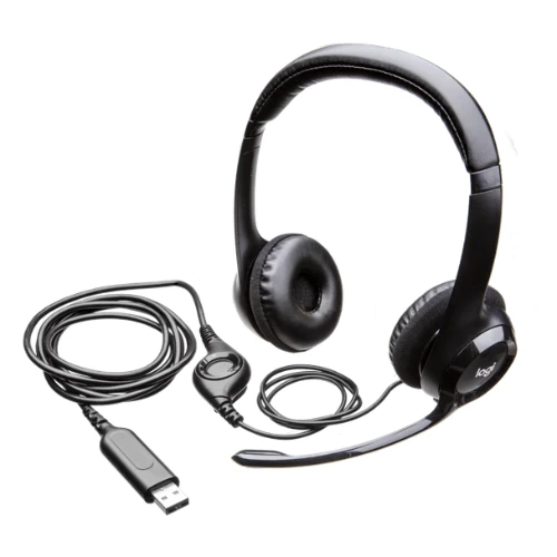 Logitech H390 Wired USB Headset with Noise-Canceling Microphone (Rose) 5 Logitech H390 Wired USB Headset with Noise-Canceling Microphone (Rose) - Image 5