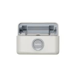 Belkin Dual Wireless Mic with charging case Sand