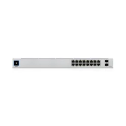 Alternative view of Ubiquiti UniFi 16-Port Gigabit Layer 2 PoE Switch (8 PoE+, 42W, Fanless)