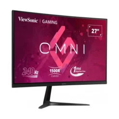 Alternative view of ViewSonic 27" 1500R Curved Gaming Monitor (240Hz, 1ms, FreeSync Premium)