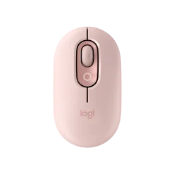 Logitech Wireless POP Wireless Mouse with Customizable Emoji (Rose)
