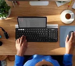 Alternative view of Logitech Mouse Pad Studio Series 23cm*20cm (Black)