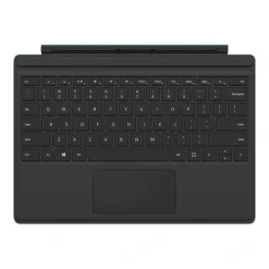 Microsoft Surface Pro 12", Keyboard Alcantara Material, Bold Keyset, Slate